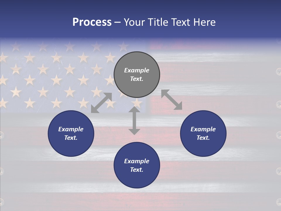 Patriot Hero Plate PowerPoint Template