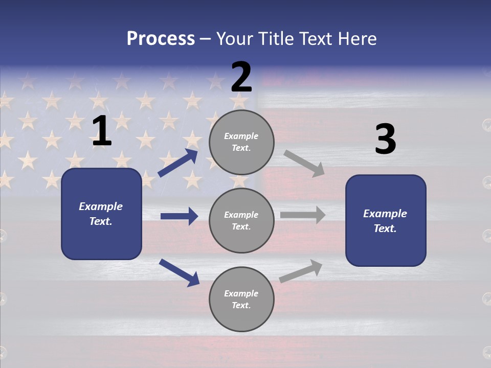 Patriot Hero Plate PowerPoint Template