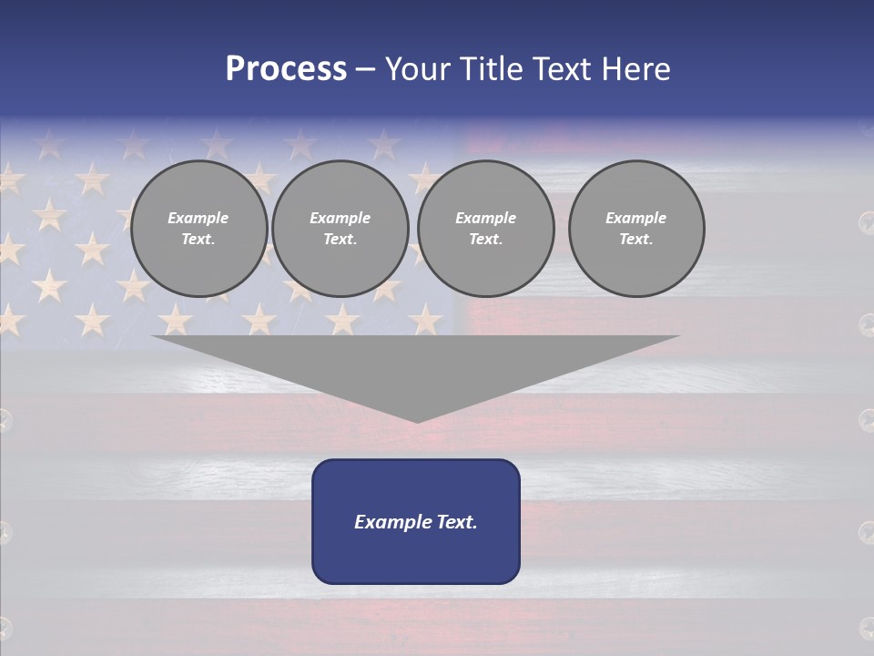 Patriot Hero Plate PowerPoint Template