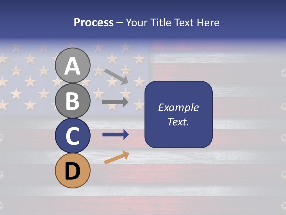 Patriot Hero Plate PowerPoint Template