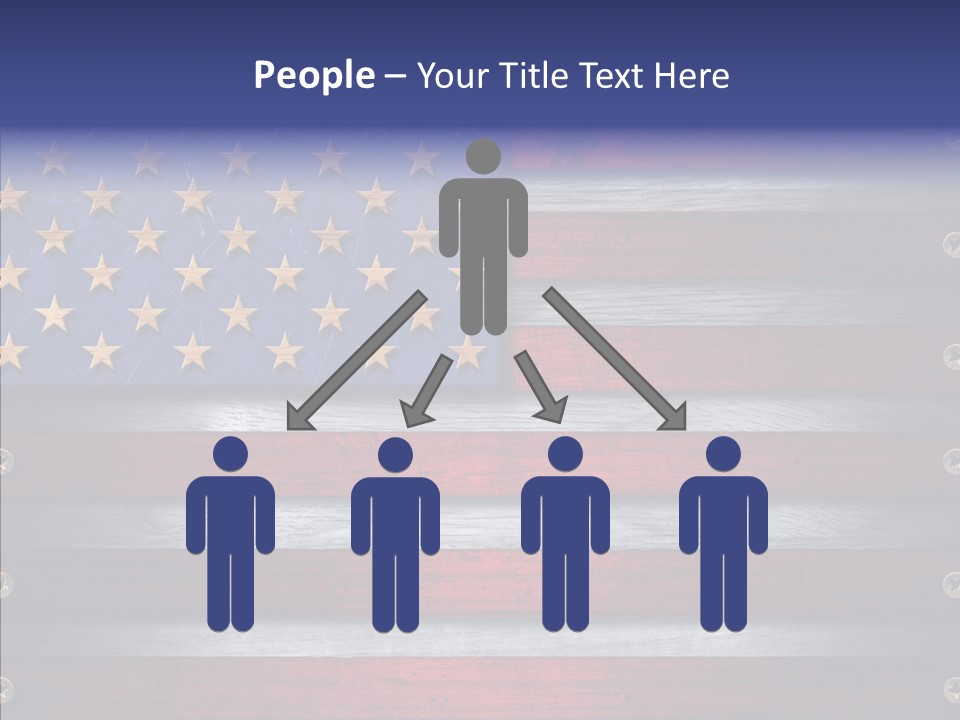 Patriot Hero Plate PowerPoint Template