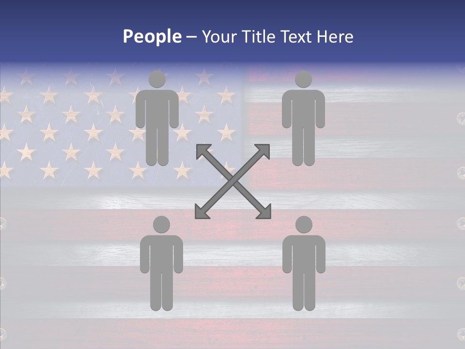 Patriot Hero Plate PowerPoint Template