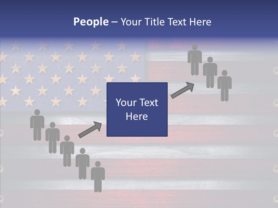 Patriot Hero Plate PowerPoint Template