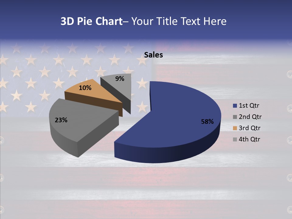 Patriot Hero Plate PowerPoint Template