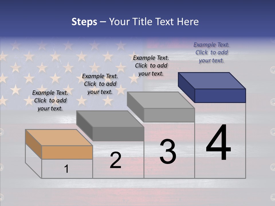 Patriot Hero Plate PowerPoint Template
