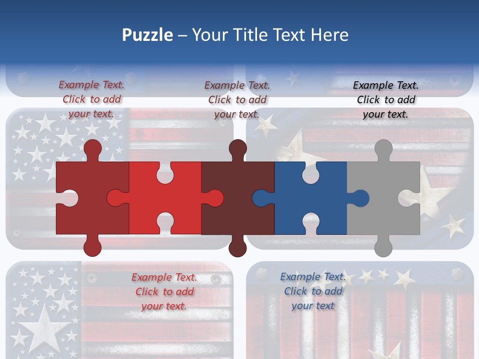 Metal Soldier Democracy PowerPoint Template