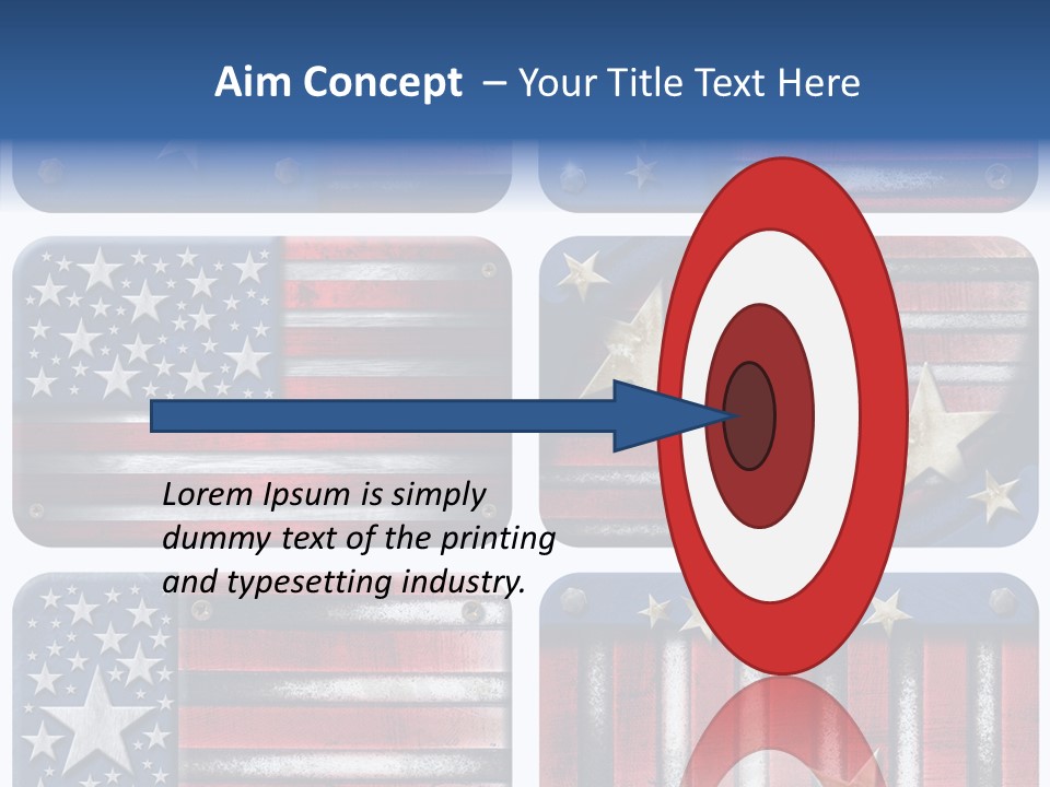 Metal Soldier Democracy PowerPoint Template