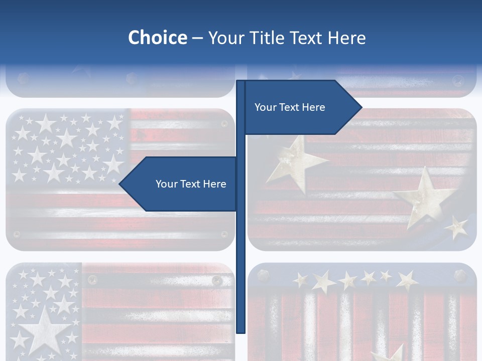 Metal Soldier Democracy PowerPoint Template