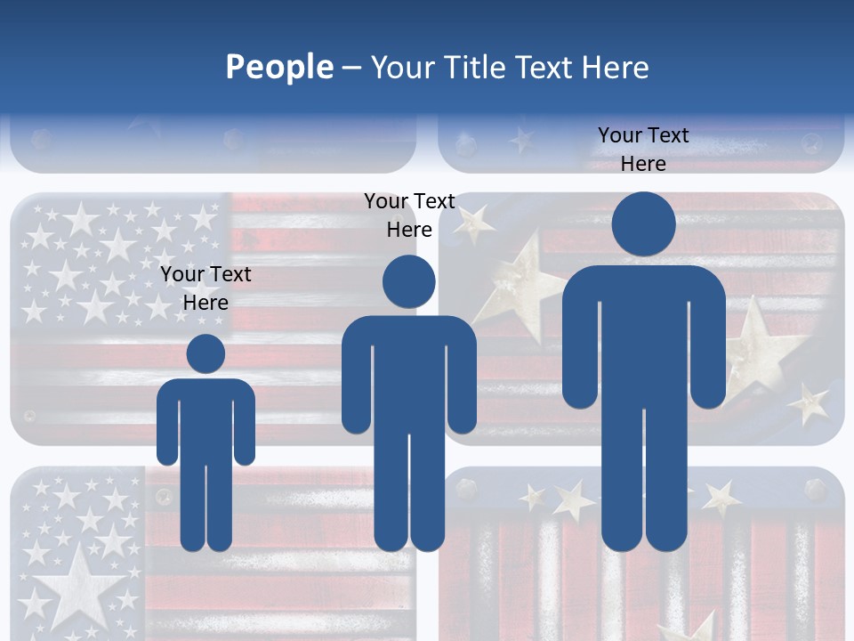Metal Soldier Democracy PowerPoint Template