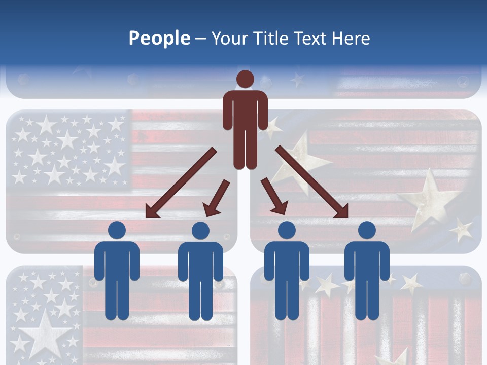 Metal Soldier Democracy PowerPoint Template