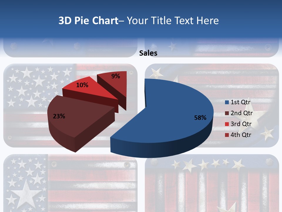 Metal Soldier Democracy PowerPoint Template