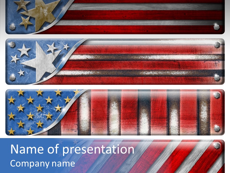 Tower Honor Army PowerPoint Template