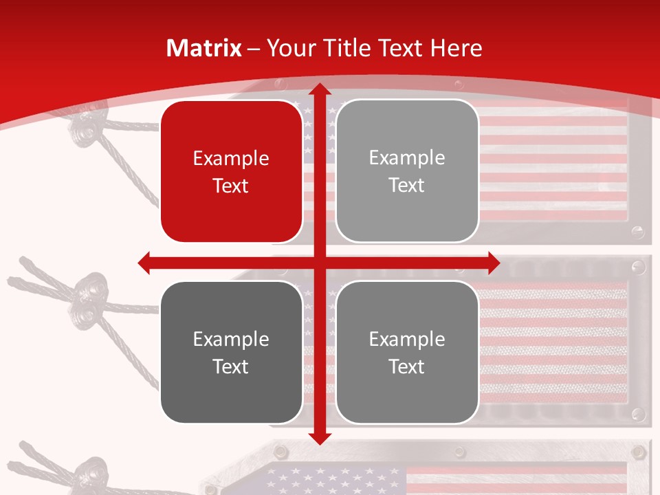Illustration Stars International PowerPoint Template