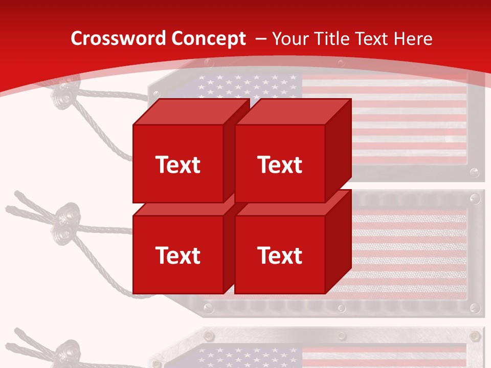 Illustration Stars International PowerPoint Template