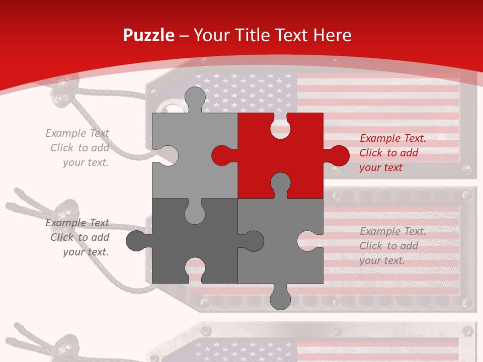 Illustration Stars International PowerPoint Template