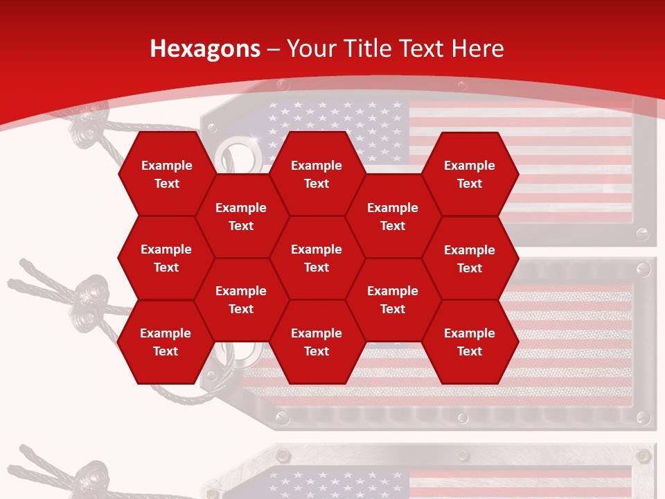 Illustration Stars International PowerPoint Template