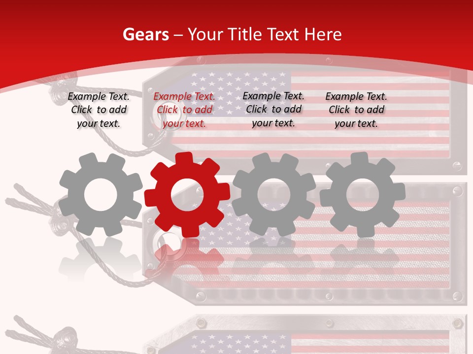 Illustration Stars International PowerPoint Template