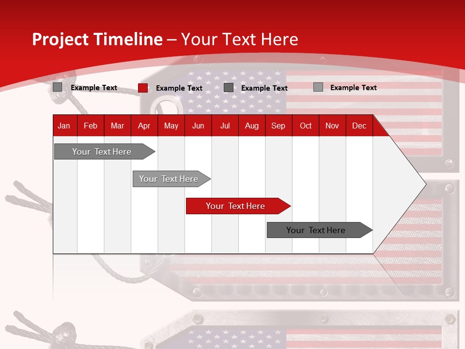 Illustration Stars International PowerPoint Template