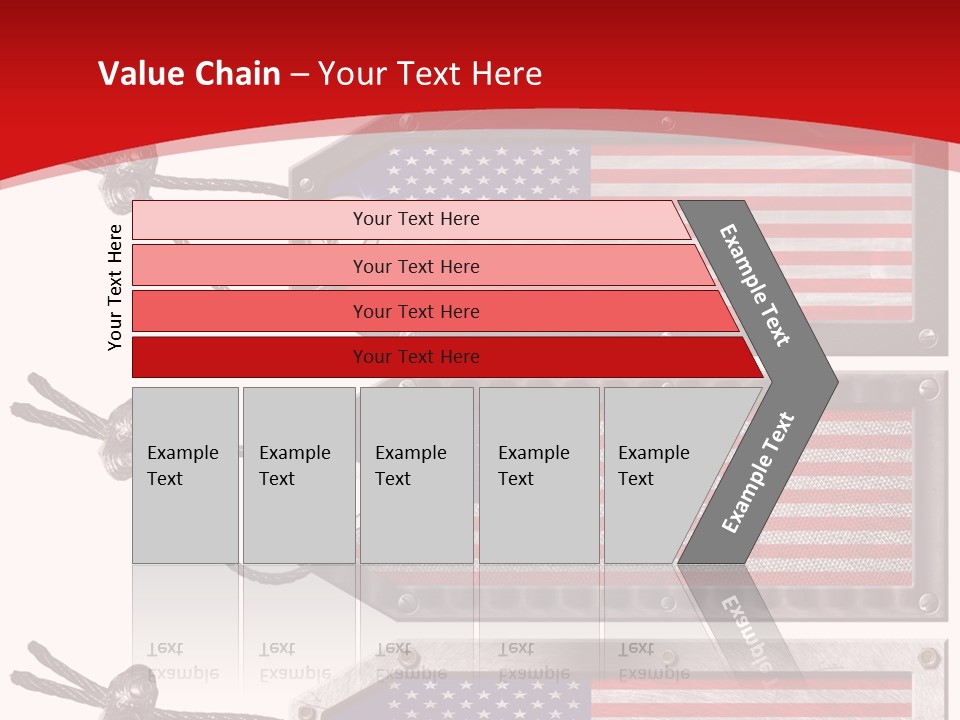 Illustration Stars International PowerPoint Template