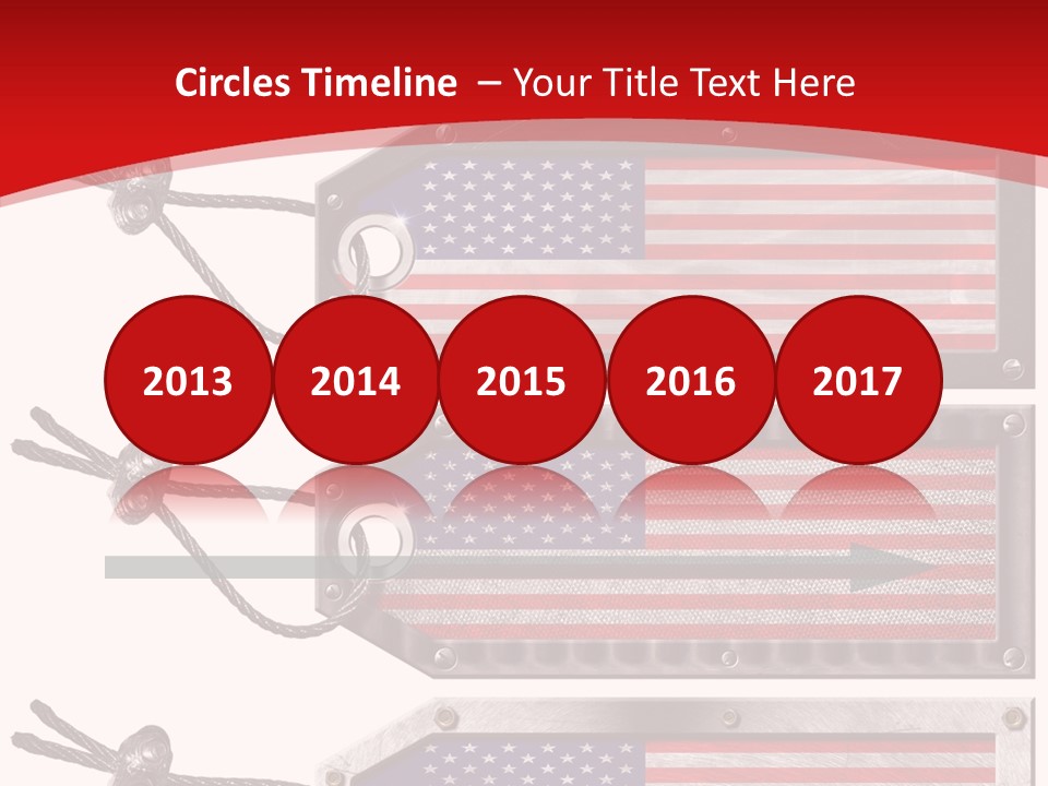 Illustration Stars International PowerPoint Template