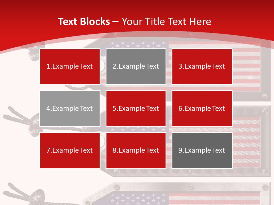 Illustration Stars International PowerPoint Template