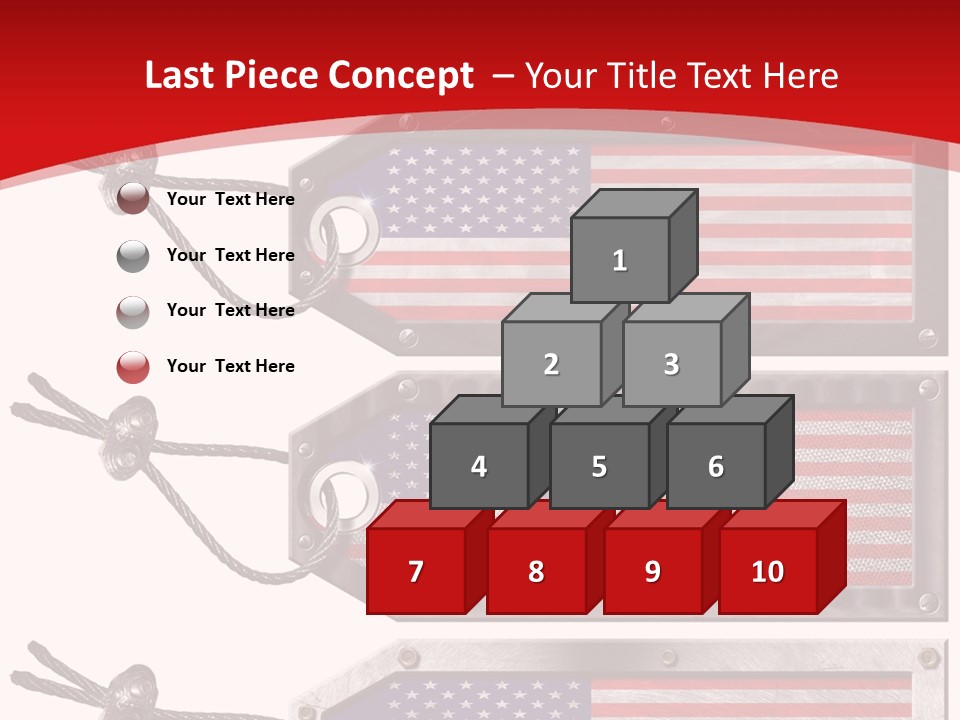 Illustration Stars International PowerPoint Template