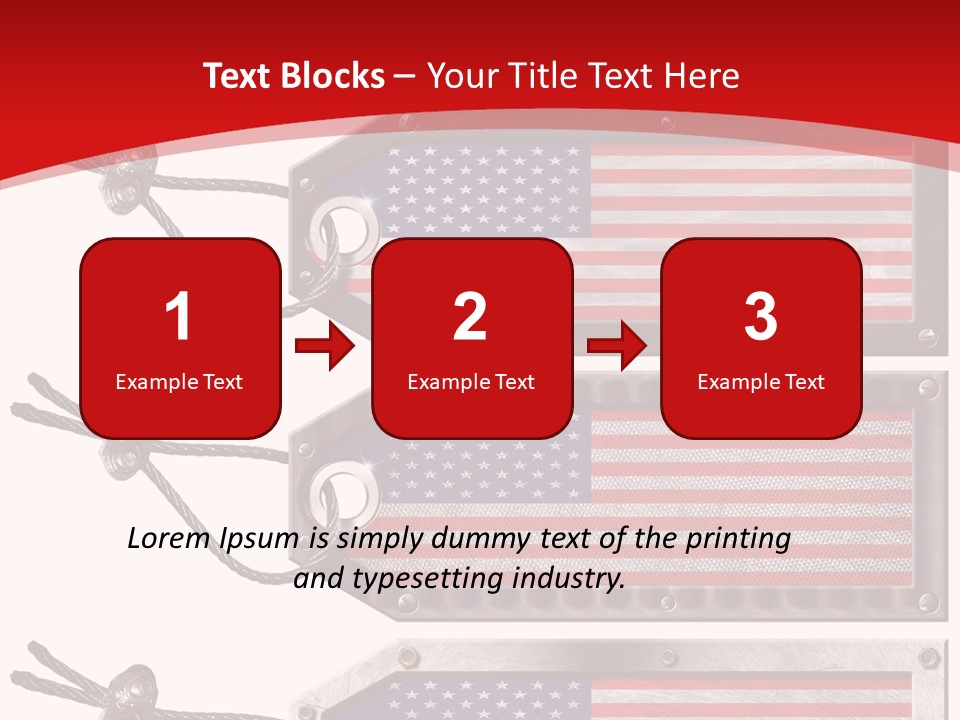 Illustration Stars International PowerPoint Template