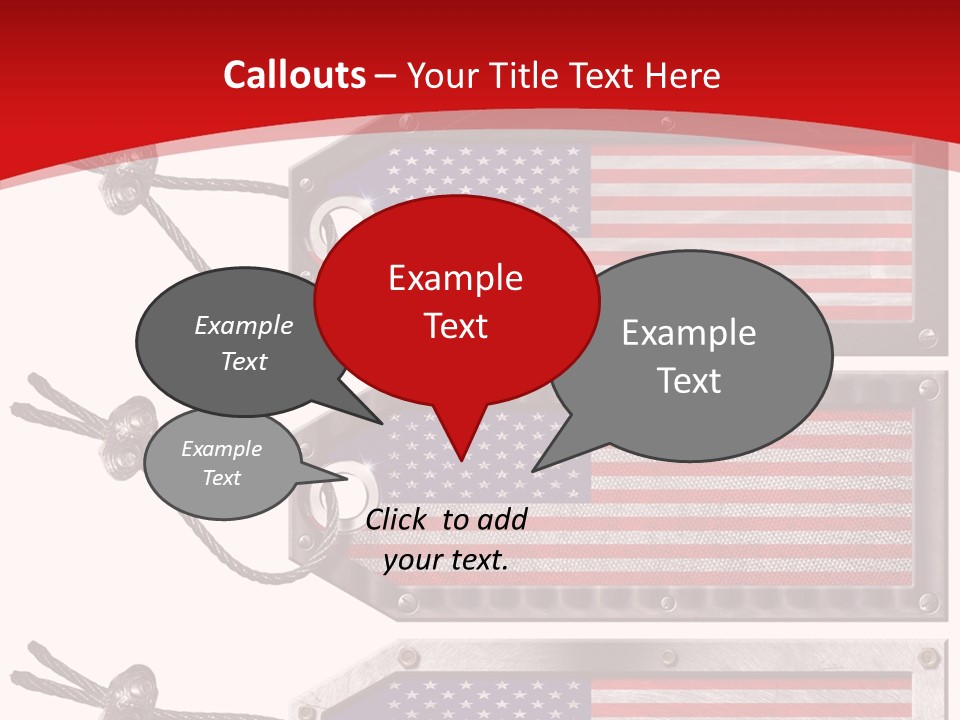Illustration Stars International PowerPoint Template