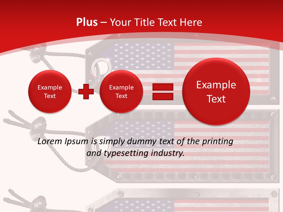 Illustration Stars International PowerPoint Template