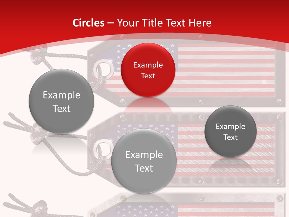 Illustration Stars International PowerPoint Template