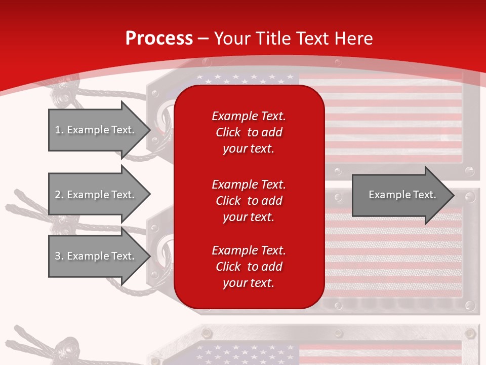Illustration Stars International PowerPoint Template