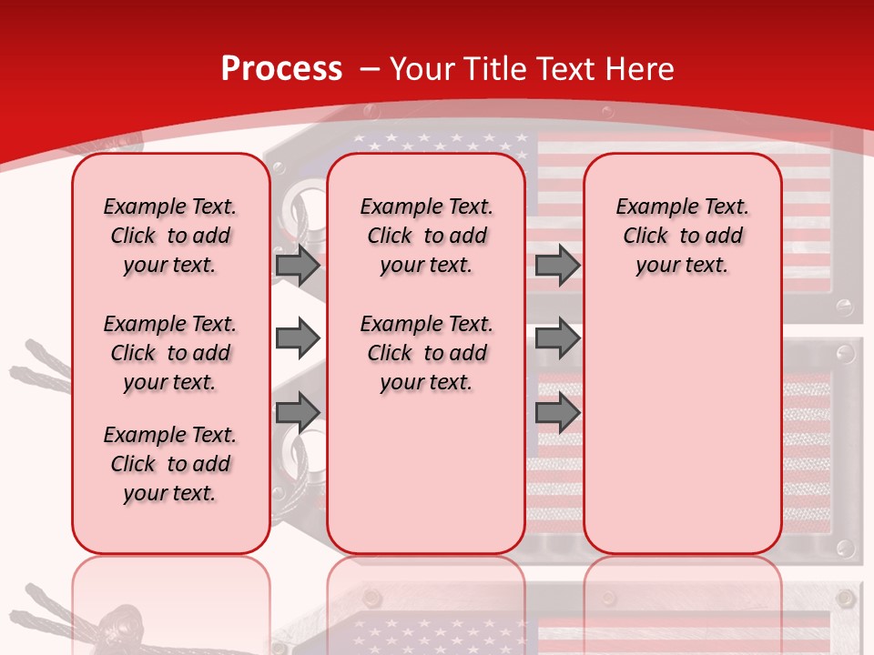 Illustration Stars International PowerPoint Template