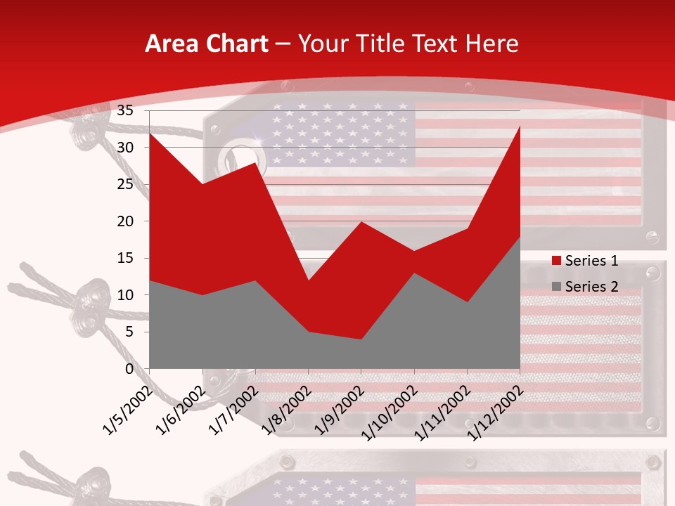 Illustration Stars International PowerPoint Template