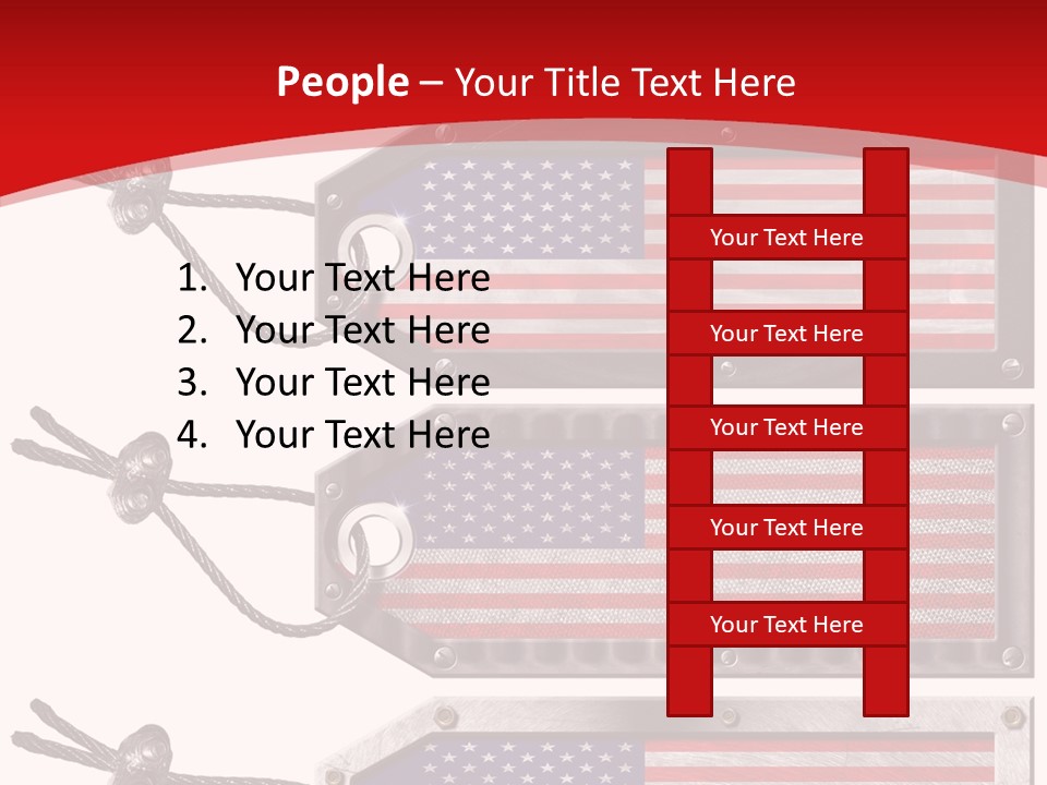 Illustration Stars International PowerPoint Template