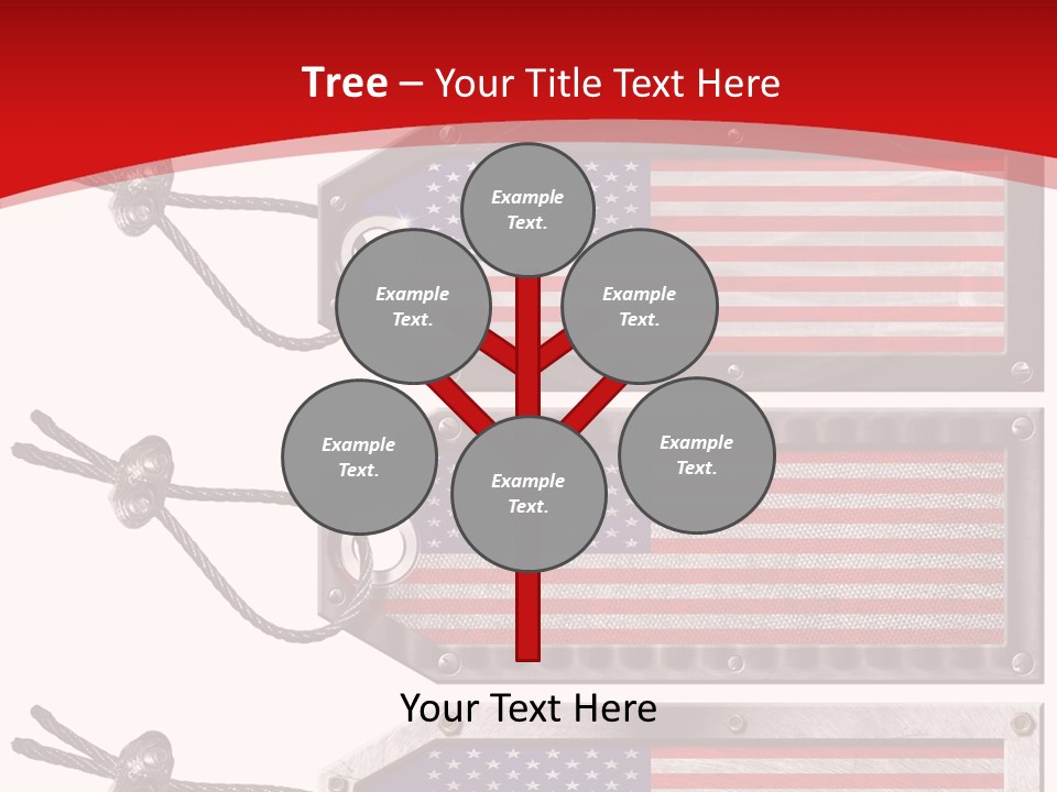 Illustration Stars International PowerPoint Template