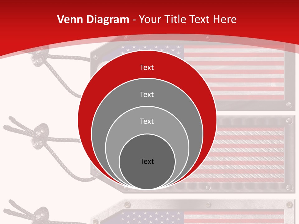 Illustration Stars International PowerPoint Template