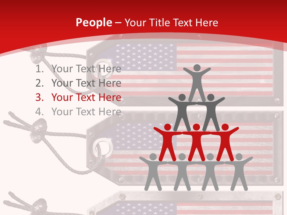 Illustration Stars International PowerPoint Template