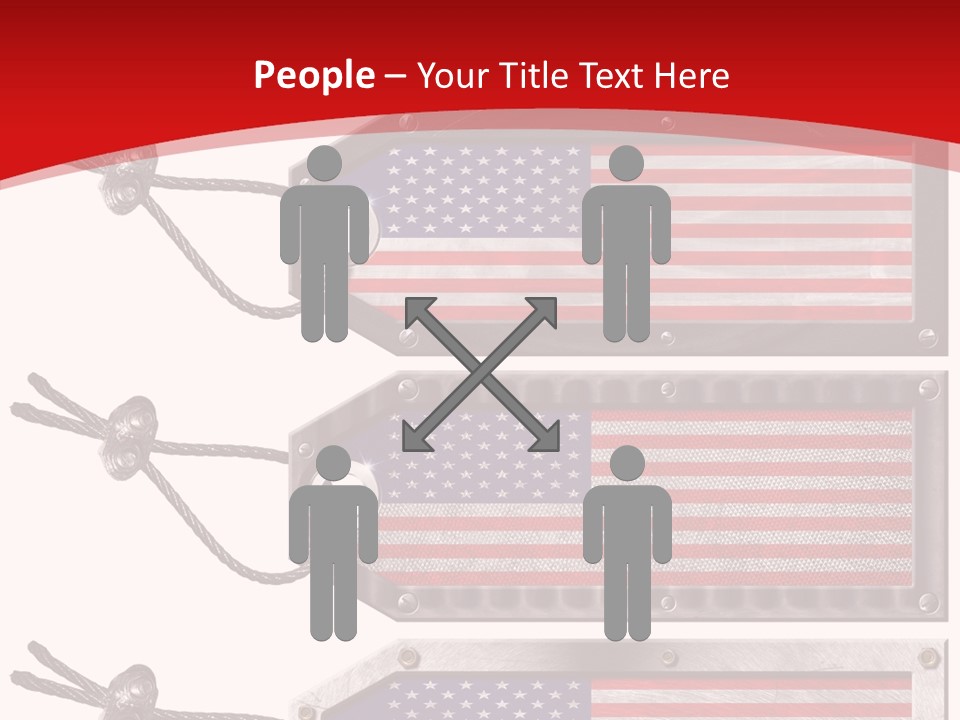 Illustration Stars International PowerPoint Template