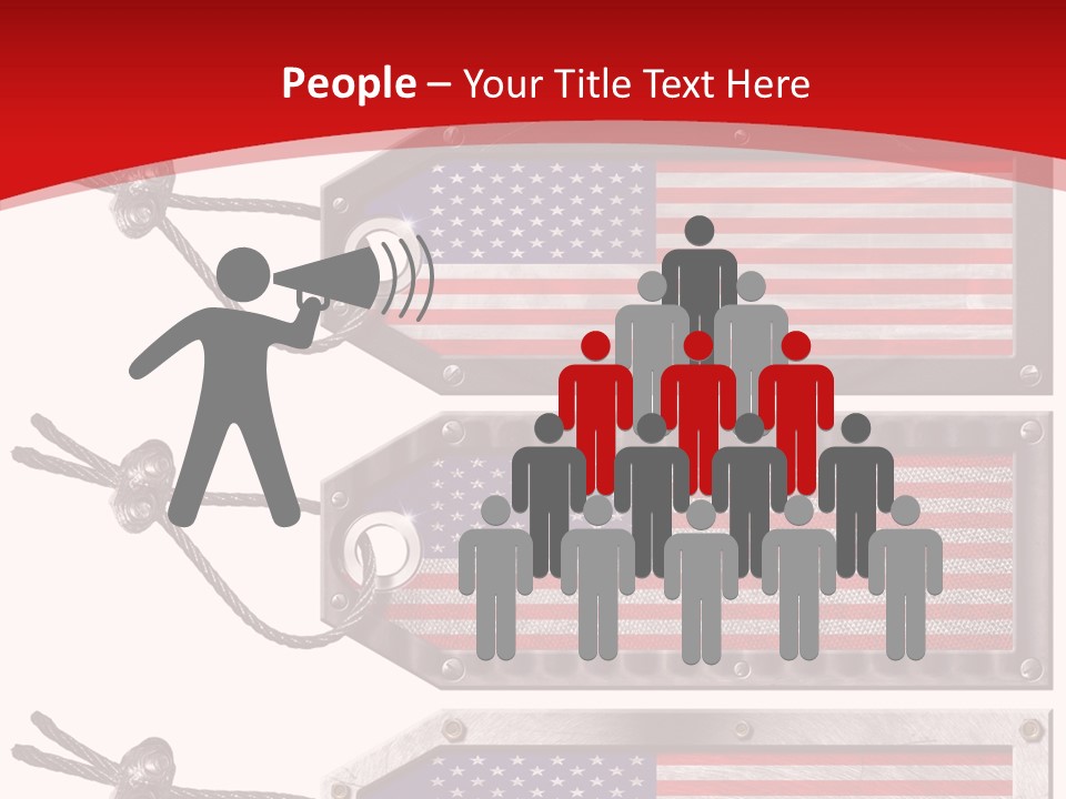 Illustration Stars International PowerPoint Template