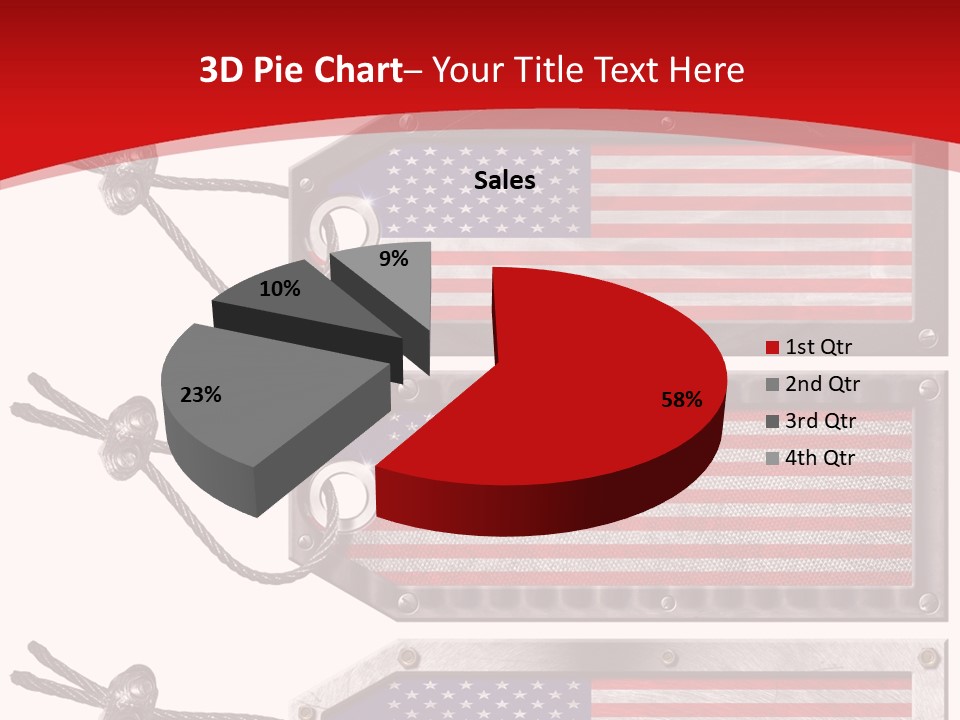 Illustration Stars International PowerPoint Template