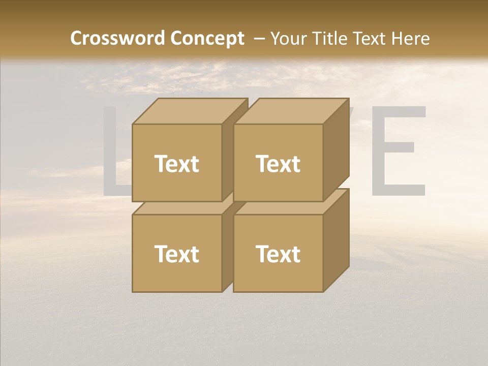 Autumn Grow Red PowerPoint Template