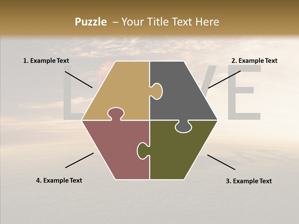 Autumn Grow Red PowerPoint Template