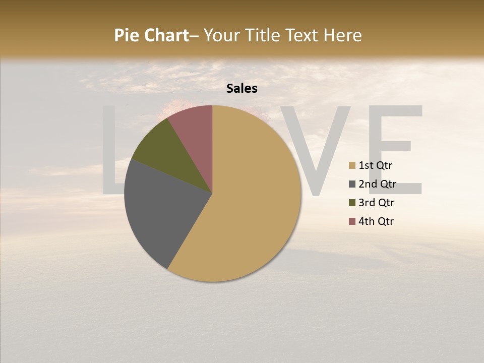 Autumn Grow Red PowerPoint Template