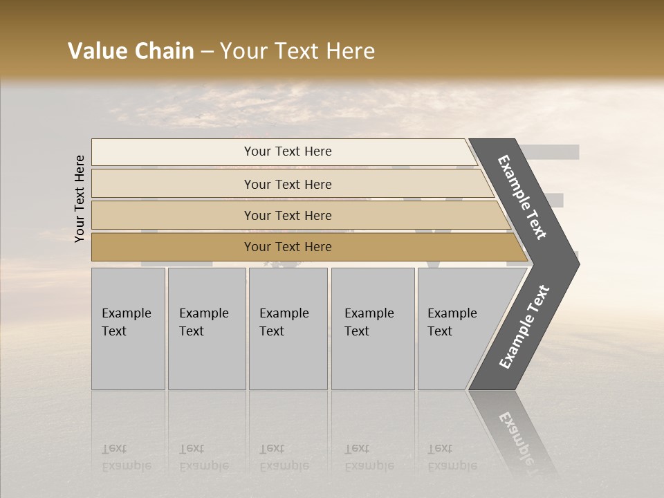 Autumn Grow Red PowerPoint Template