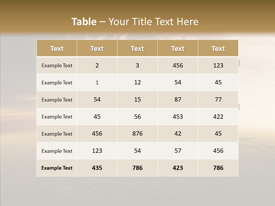 Autumn Grow Red PowerPoint Template