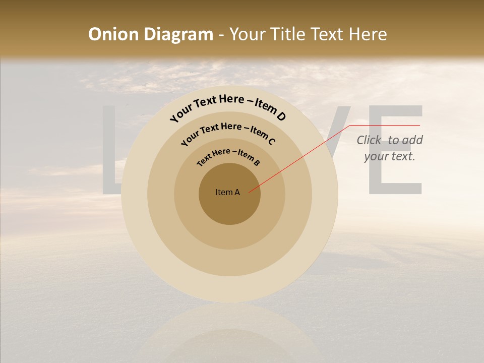 Autumn Grow Red PowerPoint Template