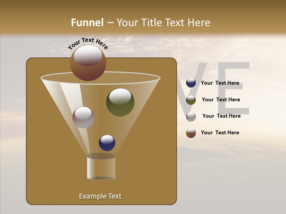 Autumn Grow Red PowerPoint Template