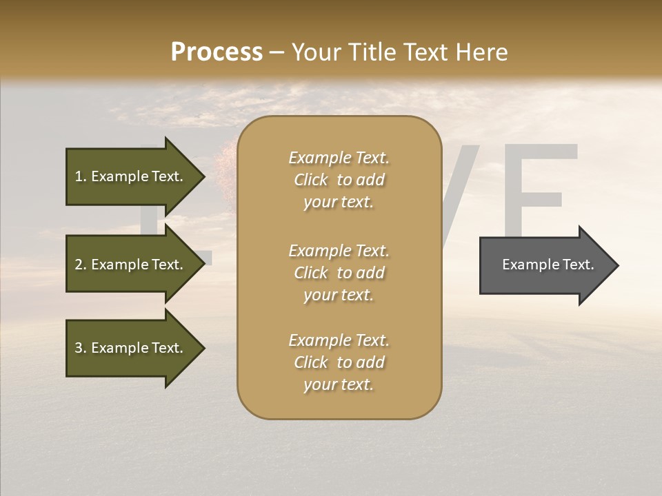 Autumn Grow Red PowerPoint Template