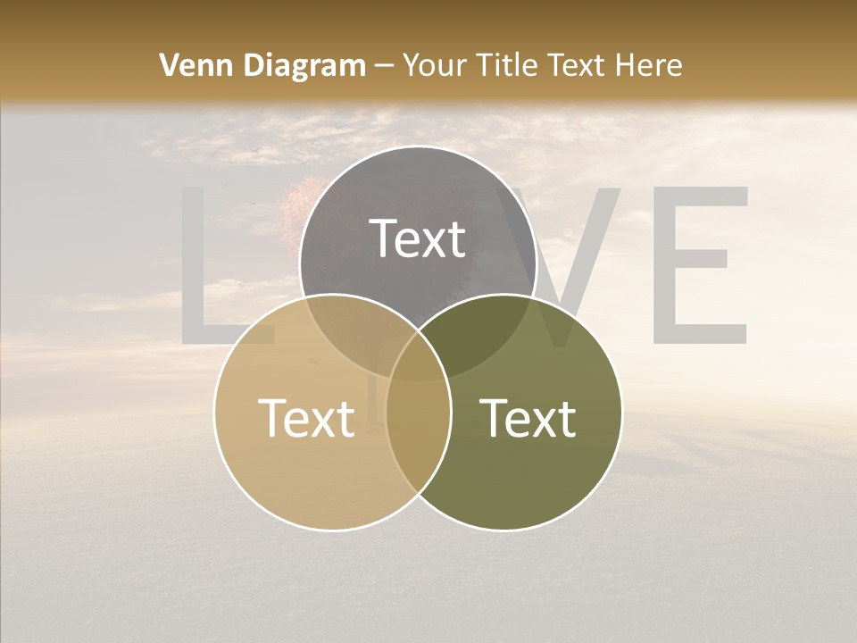 Autumn Grow Red PowerPoint Template