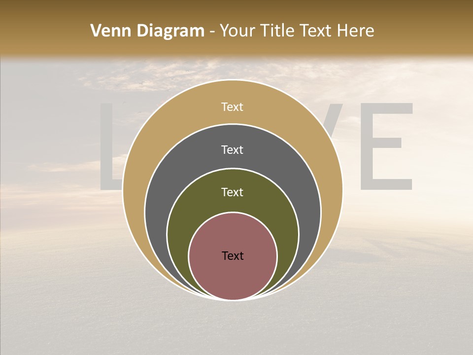 Autumn Grow Red PowerPoint Template